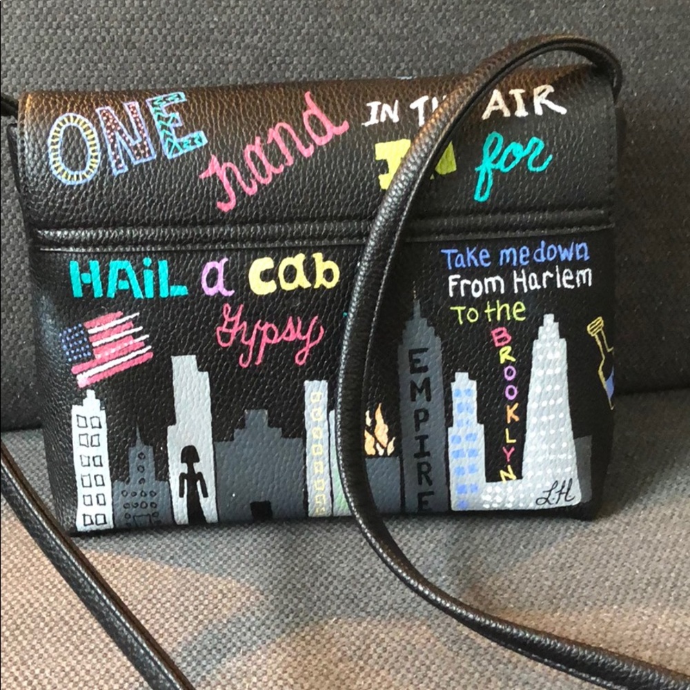Hand Painted Custom Purse View 2